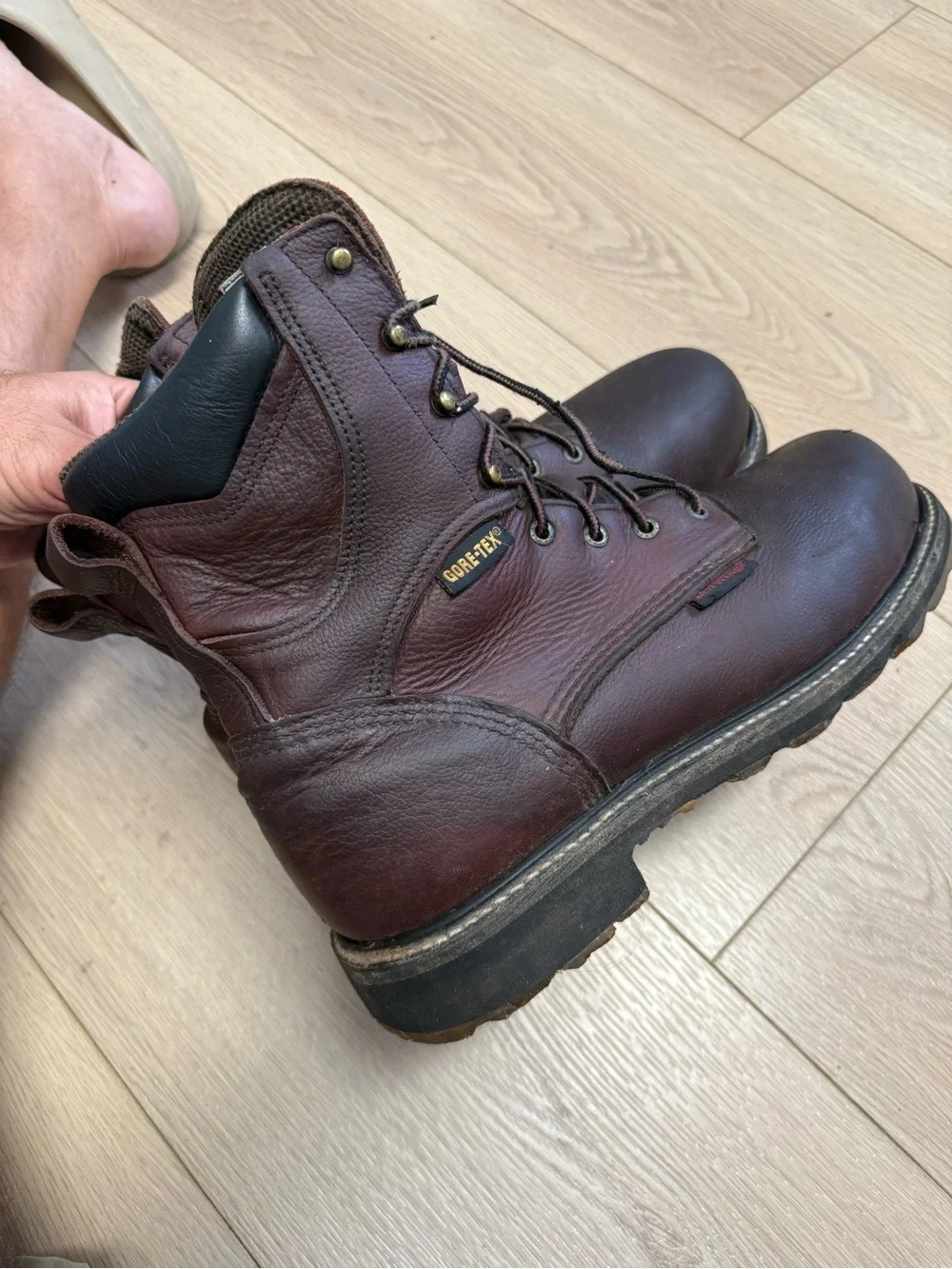 Red Wing SuperSole 2.0 8-inch heavy-duty work boots 2412 Gore-Tex Size 12EEE